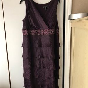 Beautiful, Dark Purple Cocktail Dress